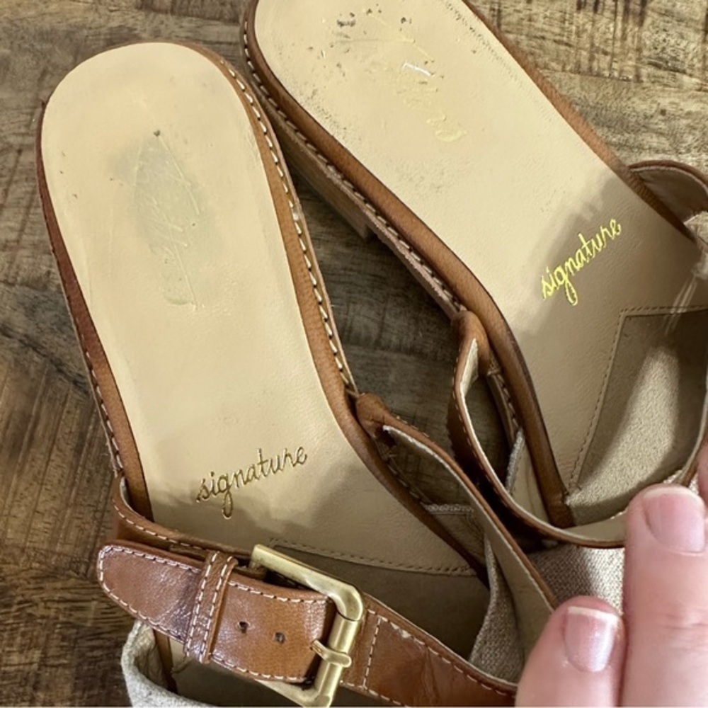 Trotters Signature Leather Sandals - Picture 6 of 11
